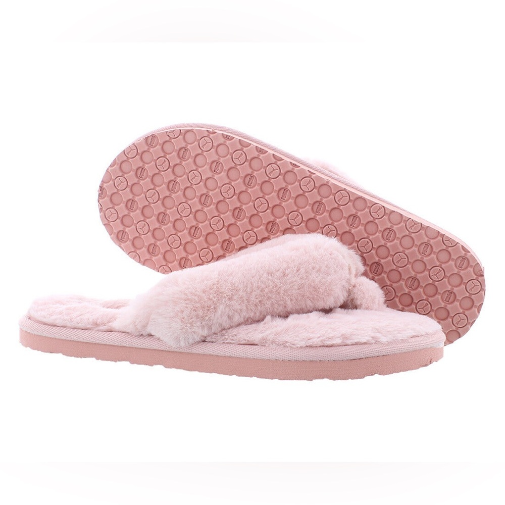PUMA Fluff Flip Slippers size US 4 Pink